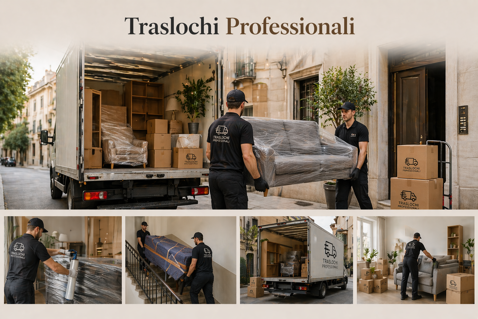 Traslochi professionali Piemonte e Alessandria — La Casa che Ami